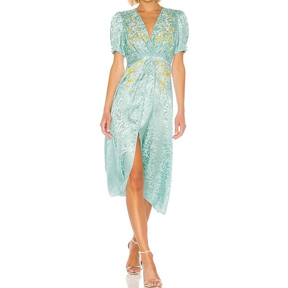 SALONI Dresses & Skirts - SOLD Saloni Lea Dress in Clearwater Size 4
